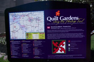 Quilt Gardens sign  